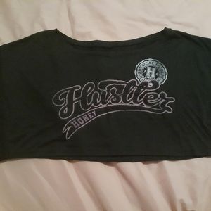 Hustler crop top